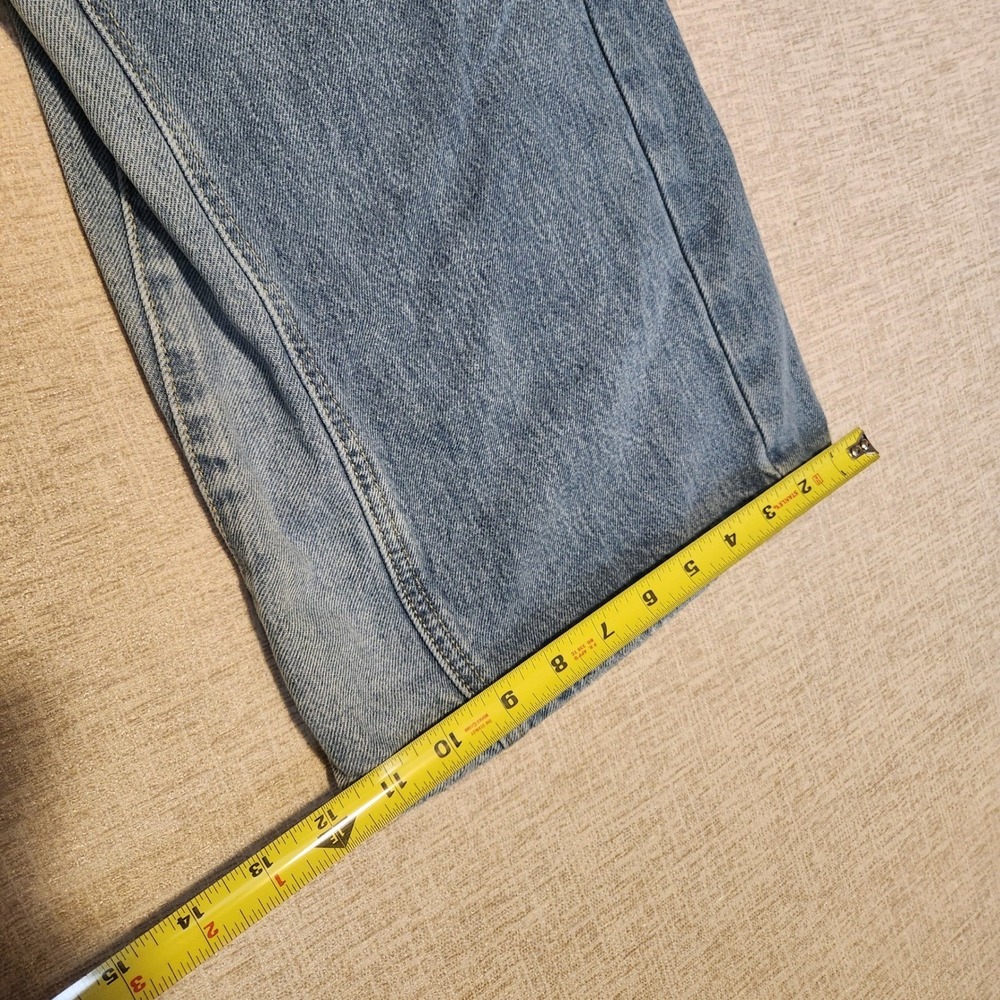 Levi's '94 Baggy Wide Leg Jeans Womens 27 Blue High Rise Denim A0356-0005 - Picture 5 of 8